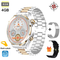 New NFC Smartwatch Men 4GB ROM  Wireless 4GB ROM Bluetooth Call 📞⌚️