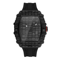 Luxury Brand Men Wristwatch New Creative Full Square Diamond  ⏱️