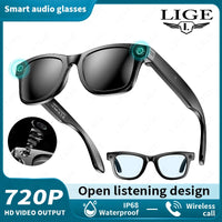 Smart Music Make Receive Call Bluetooth Headset Recording Sunglasses👓