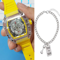 Luxury Quartz Men's Wristwatch Sports Watch for Man Non-Mechanical Trend Automatic ⌚️