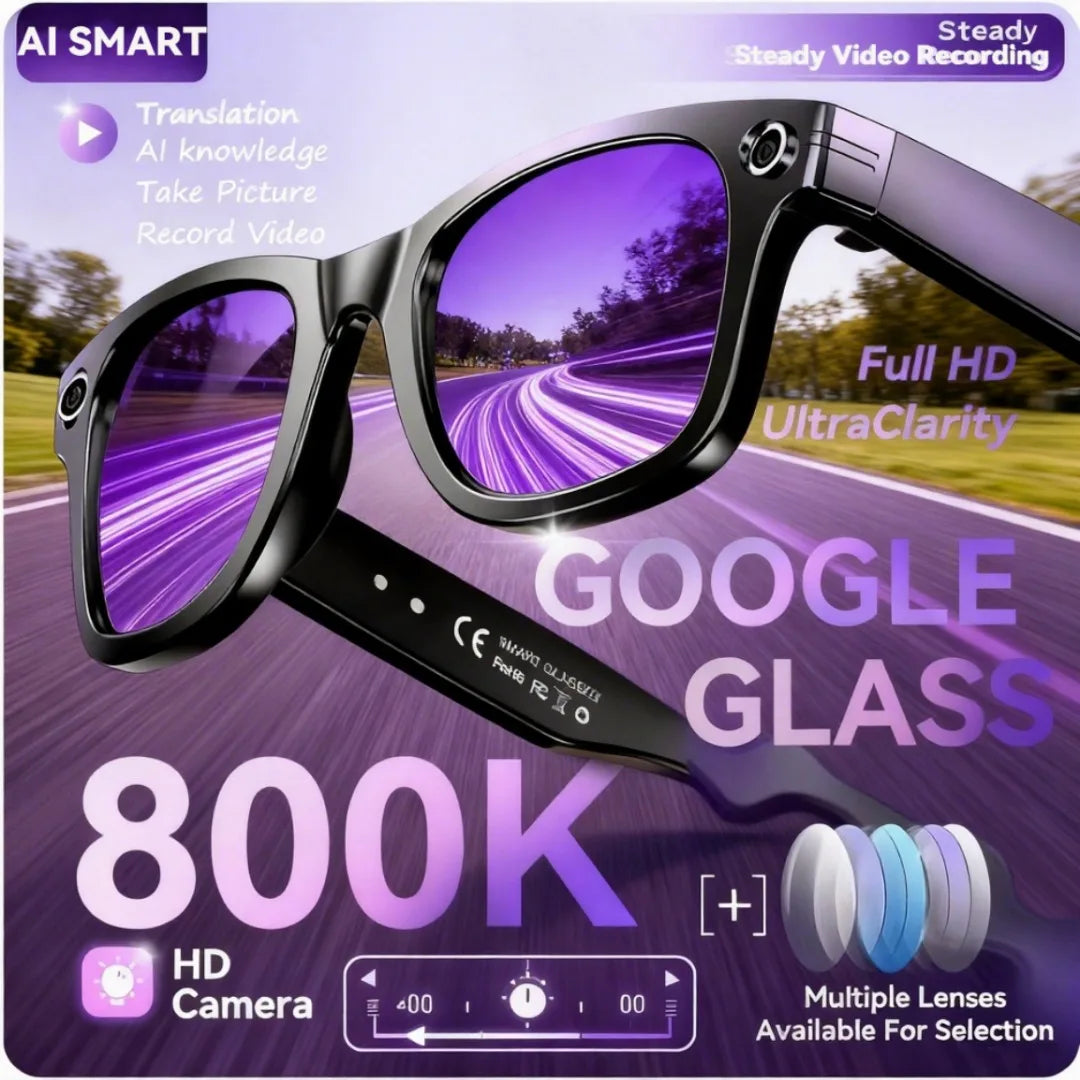 New Upgrade smart With Camera Video Recording AI Photo 2026  Glasses  👓