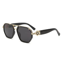 Fashion Metal Decorative Sunglasses 🕶️