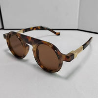 Fashion Round Frame Sunglasses for Men Personalized High-end Sunglasses