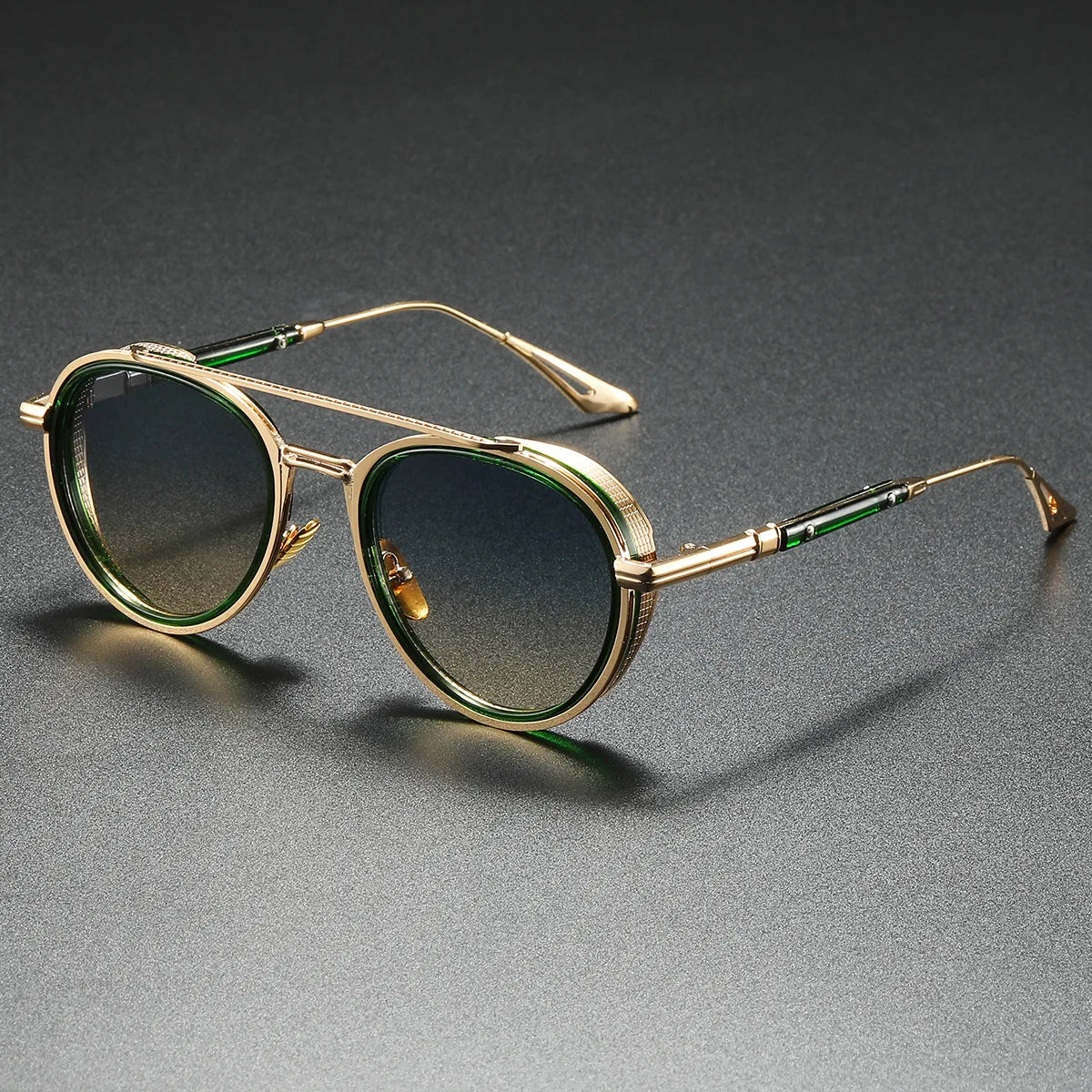 Luxury Brand Designer Round Sunglasses 🕶️