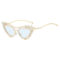 Luxury Sunglasses Women Diamond Flash Sun Shades 🕶️