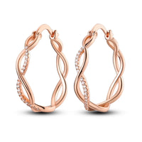 Rose Gold Series 925 Sterling Silver Flamingo Giraffe Star and Moon Flower Earrings ✨
