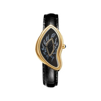 Surrealist Art Melting Clock Watch Unique Soft Time Quartz Wristwatch ⌚️