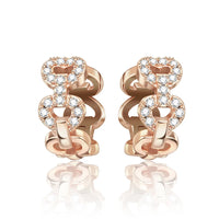 Rose Gold Series 925 Sterling Silver Flamingo Giraffe Star and Moon Flower Earrings ✨
