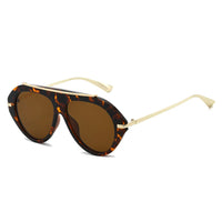 Luxury Oversized Pilot Sunglasses Unisex  Gold Frame Vintage Shades 🕶️