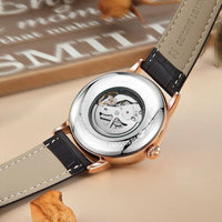 Luxury Men's Business Automatic Mechanical Skeleton Design Watch ⌚️