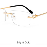 Titanium Ultralight Square European Design Eyeglasses 👓