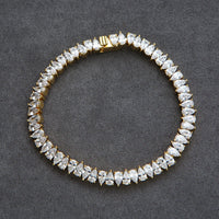 Luxury Square Water Drop Tennis Chain Bracelets Cubic Zirconia CZ Bohemian 💎