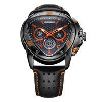 Luxury Chronograph Triangle Watch Men Top Watches Waterproof ⌚️