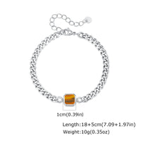 Vnox 5mm Width Adjustable Chain Bracelet for Men Jewelry ✨