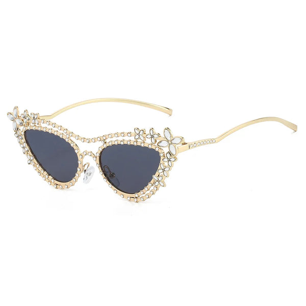 Luxury Sunglasses Women Diamond Flash Sun Shades 🕶️