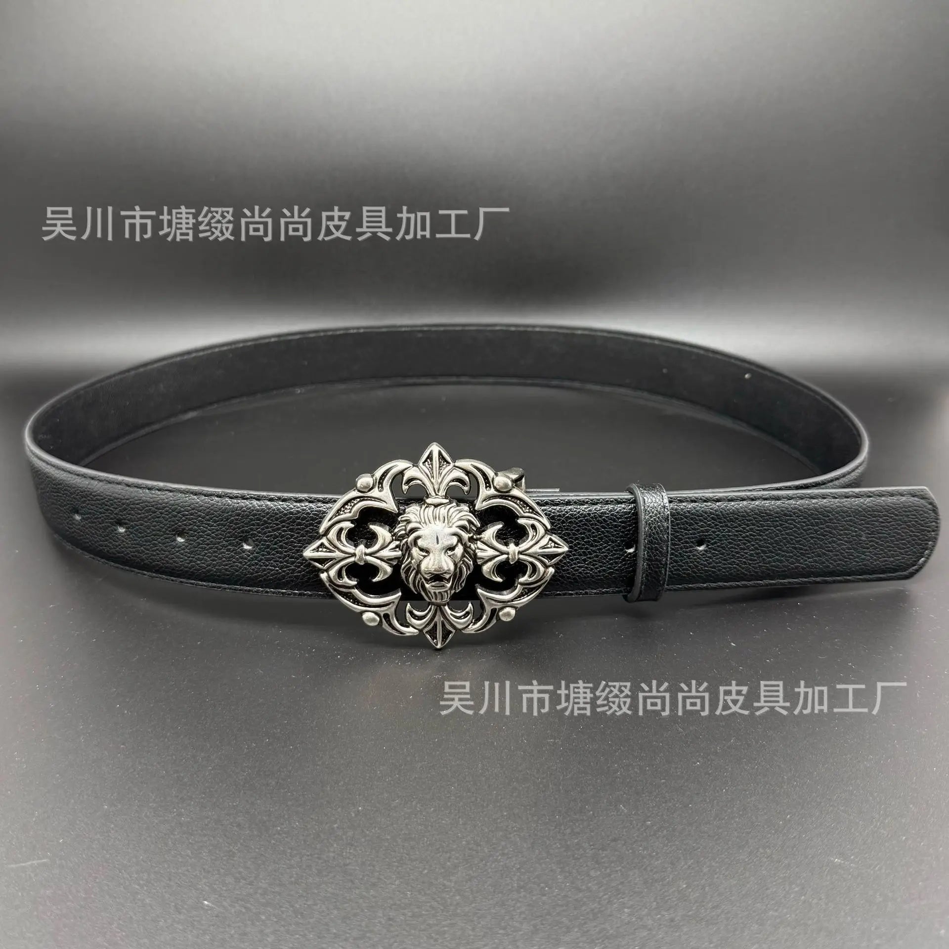 CRH  Women Men Belts Goth Ladies Hip Hop Punk Rivet Skeleton Belt ⚜️