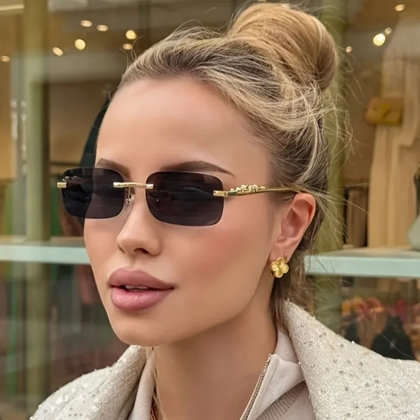 Luxury Square Sunglasses Women Men Retro Brand Designer 🕶️