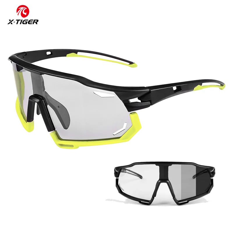 Cycling Photochromic Riding Sunglasses Sport Cycling Glasses Adult Outdoor Road Bike 🚴