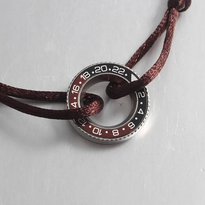 GMT Watches Speedometer Bezel Rope Bracelet ⏱️
