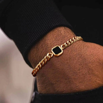 Vnox 5mm Width Adjustable Chain Bracelet for Men Jewelry ✨