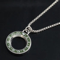 GMT Watches Speedometer Bezel Steel Necklace  ⏱️
