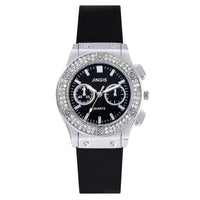 New Silicone Quartz Watch Diamond Watch Neutral Watch Alloy 💎