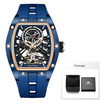 Automatic Mechanical Watch Men Wristwatch Fashion Black Waterproof ⏱️