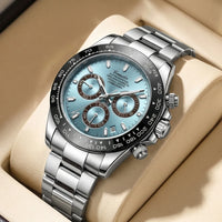 40mm Sport daytona f1 multifunctional, minimalist, high-end niche, luminous calendar, quartz watch