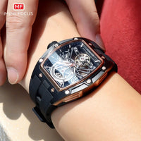 Automatic Mechanical Watch Men Wristwatch Fashion Black Waterproof ⏱️