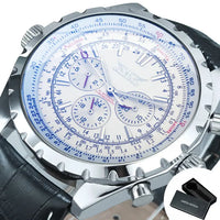 Automatic Watch for Men Military Multifunction 3 Sub-Dials Sports Mechanical Watches ⏱️