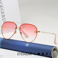 Luxury Pilot Sunglasses Gradient Mirror Fashion Sunglasses ✨