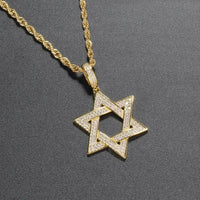 Diamond  Hip Hop Necklace Shiny Cubic Zirconia Wallet Pendant 💎