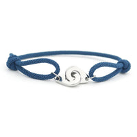 DV String Bracelet For Men Women Stainless Steel Sliding Adjustable Bracelet 🔗