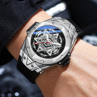 Luxury  Men Watch Quartz Business Waterproof Date Mens Wristwatch ⌚️