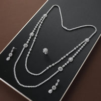 Luxury Geometric Sunflower Ball Water Drop Long Necklace Earrings Ring Sets 💎
