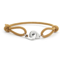 DV String Bracelet For Men Women Stainless Steel Sliding Adjustable Bracelet 🔗