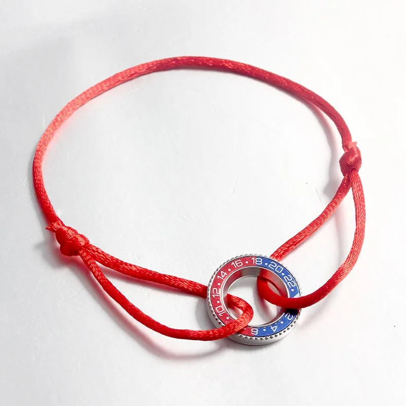 GMT Watches Speedometer Bezel Rope Bracelet ⏱️