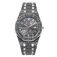 Luxury Men's Quartz Watch Retro Business Men Watches Large Dial ✨