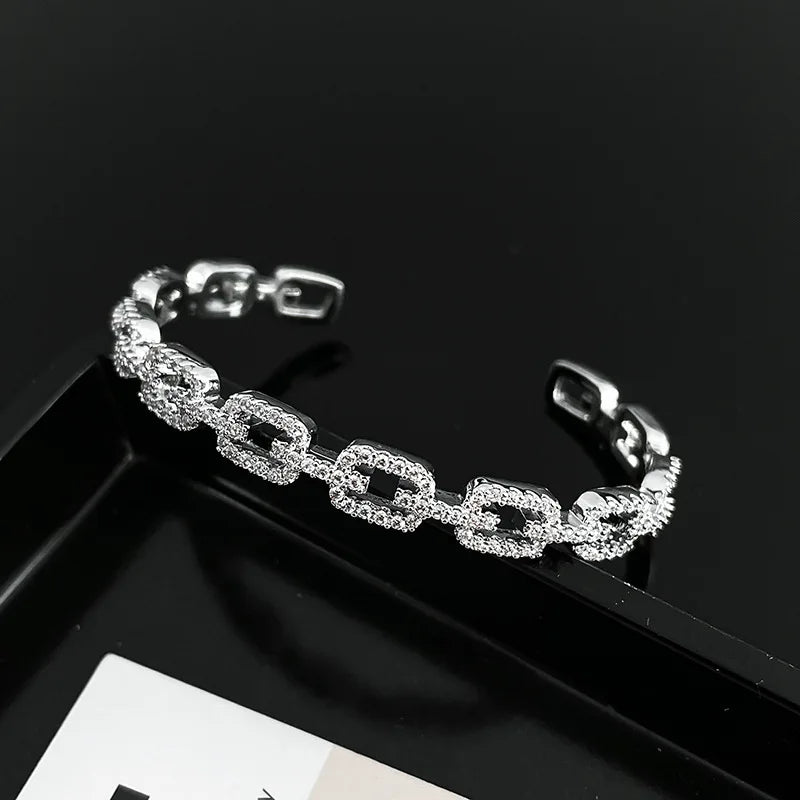Square Chain Bracelet Fashion Temperament ⛓