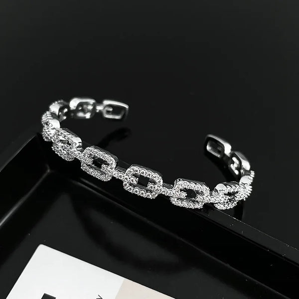 Square Chain Bracelet Fashion Temperament ⛓