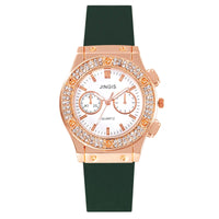New Silicone Quartz Watch Diamond Watch Neutral Watch Alloy 💎
