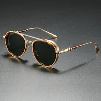 Luxury Brand Designer Round Sunglasses 🕶️