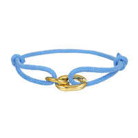Rope Bracelet for Men Minimalist Gold Link 🔗