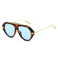 Luxury Oversized Pilot Sunglasses Unisex  Gold Frame Vintage Shades 🕶️