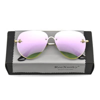 Luxury Pilot Sunglasses Gradient Mirror Fashion Sunglasses ✨