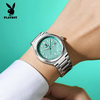Brand genuine stainless steel men's quartz watch ⌚️