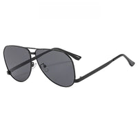 Fashion Oversized Oval Sunglasses Men-Women Vintage Punk Metal Frame Sunglasses 🕶️