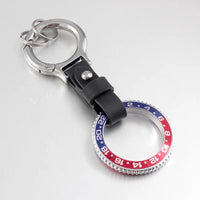 GMT Watches Speedometer Speed Dial Bezel Car Keychain ⏱️