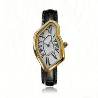 Surrealist Art Melting Clock Watch Unique Soft Time Quartz Wristwatch ⌚️