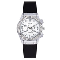 New Silicone Quartz Watch Diamond Watch Neutral Watch Alloy 💎